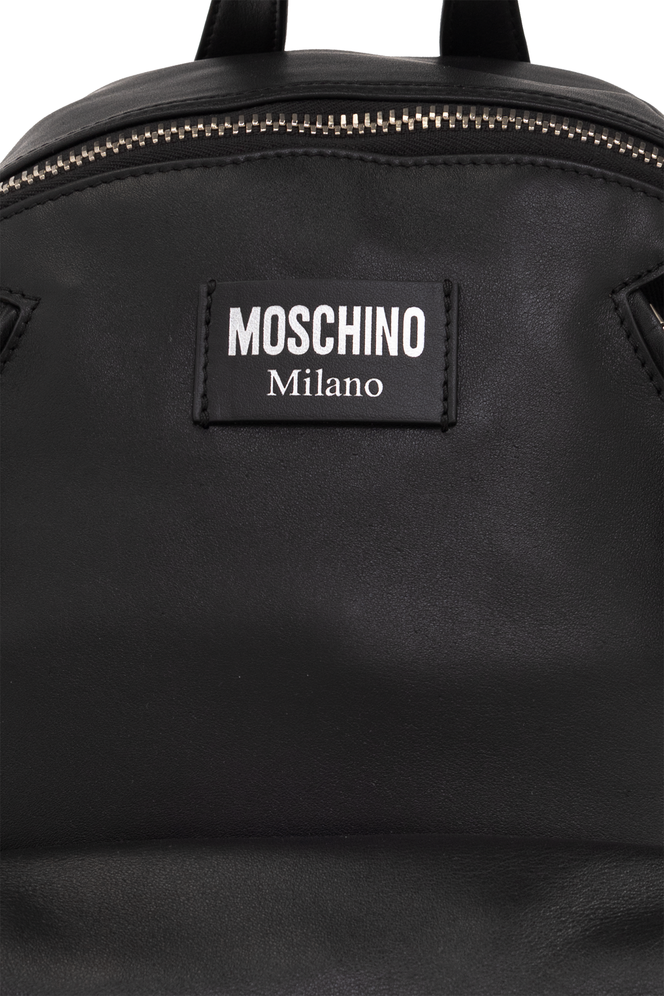 Love moschino clearance leather backpack